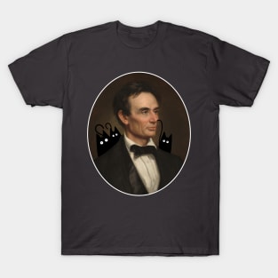 Abraham Lincoln and the Black Cats T-Shirt